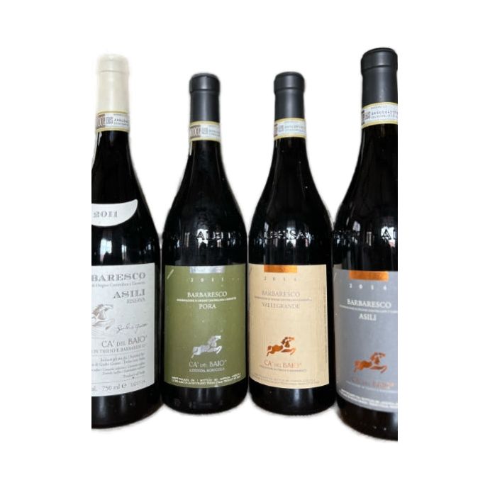 Ca' del Baio 4er Lagen Barbaresco Paket - Babarolo Weinhandel GmbH